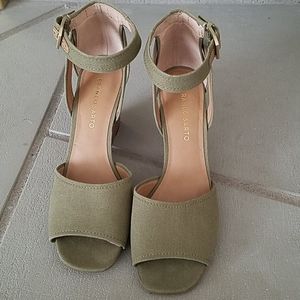 {Franco Sarto} Peep-Toe Wedges